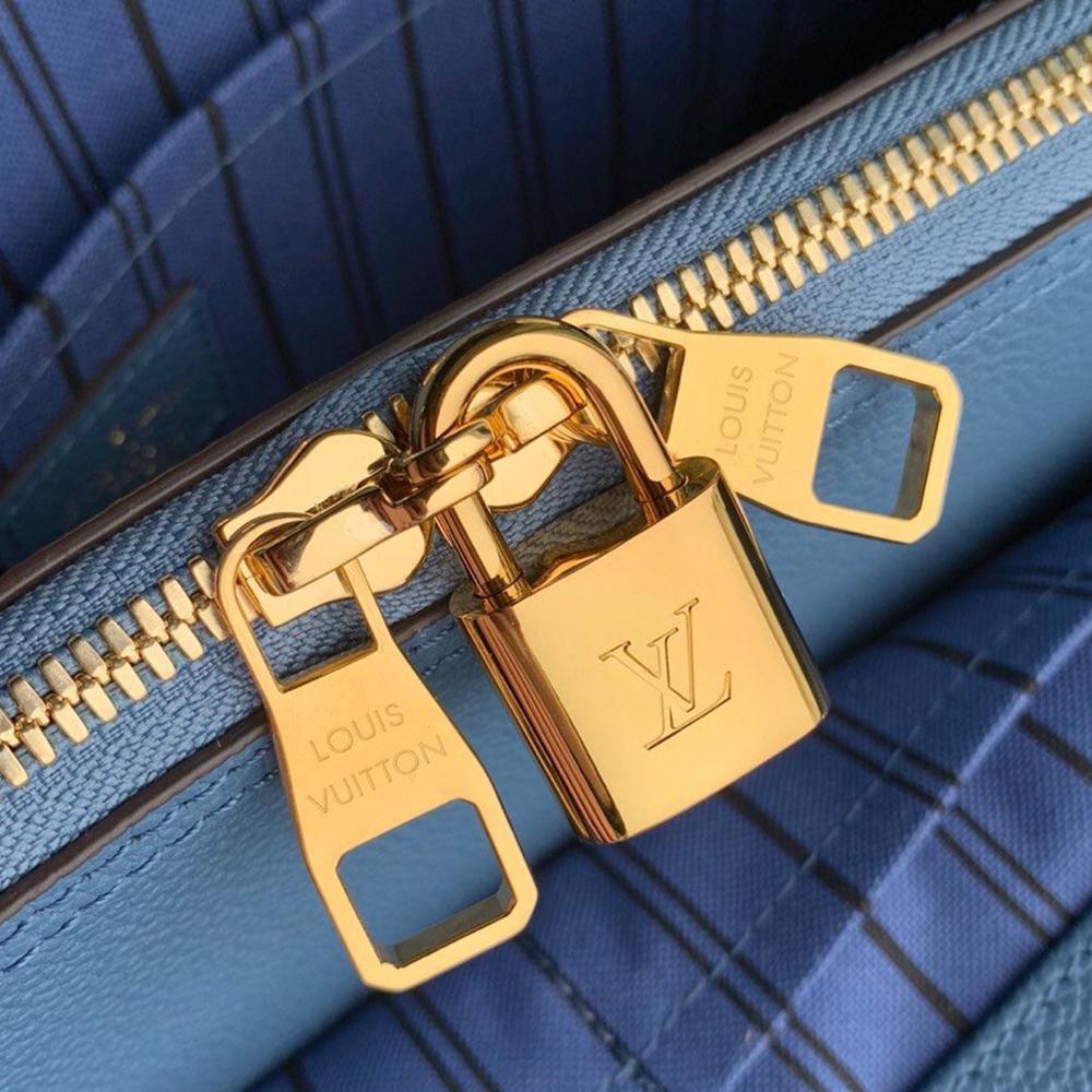 Louis Vuitton MONTAIGNE MM Blue - Image 8