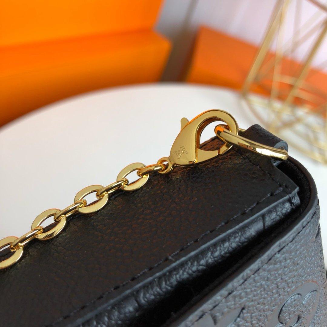Louis Vuitton félicie pochette Black - Image 10