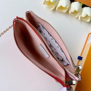 Louis Vuitton Monogram Giant Double zip pochette - Image 9