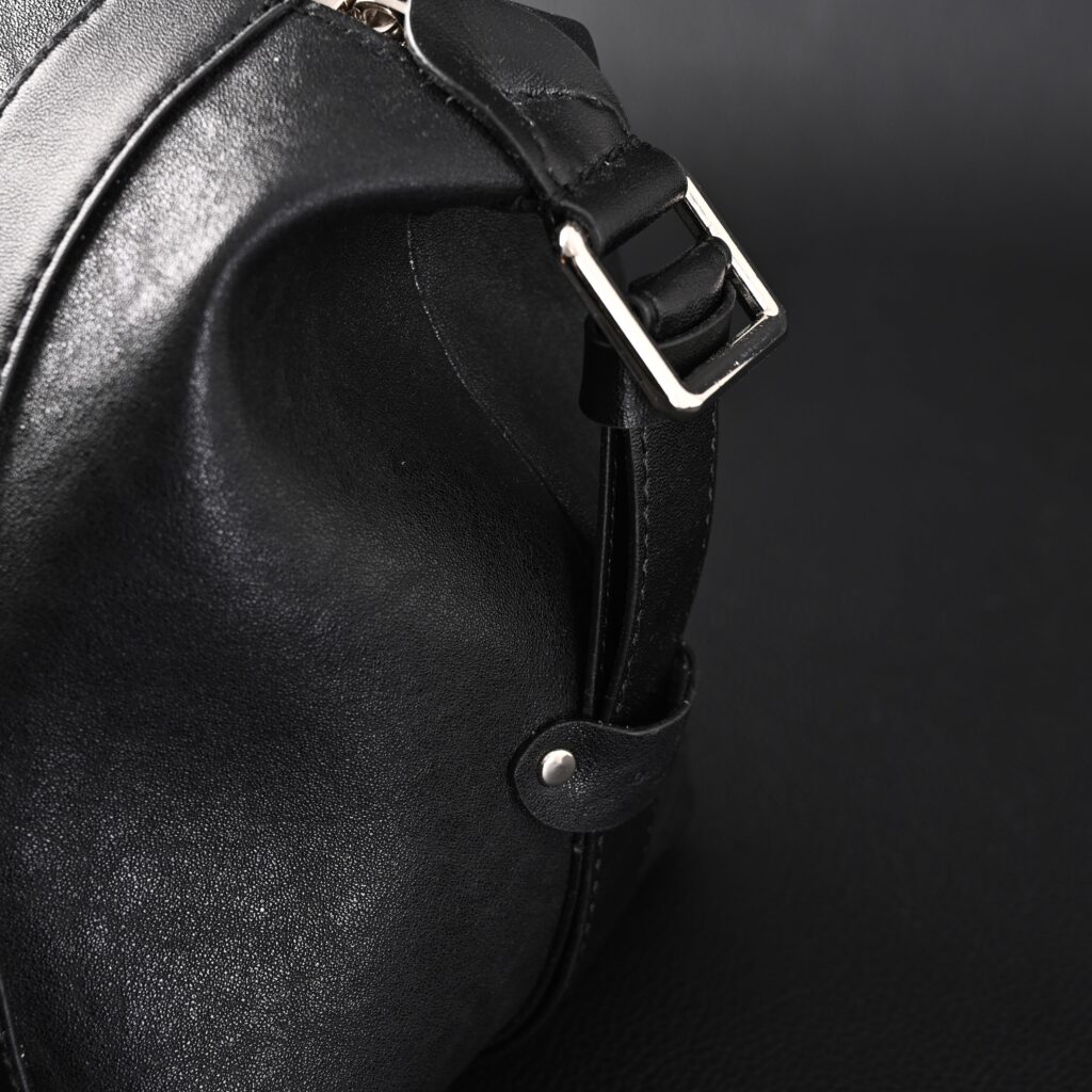 Louis Vuitton Nano Biker Bag in Black Lambskin Leather – Top Handle & Shoulder Carry (M14623)