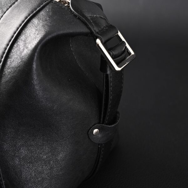 Louis Vuitton Nano Biker Bag in Black Lambskin Leather – Top Handle & Shoulder Carry (M14623)