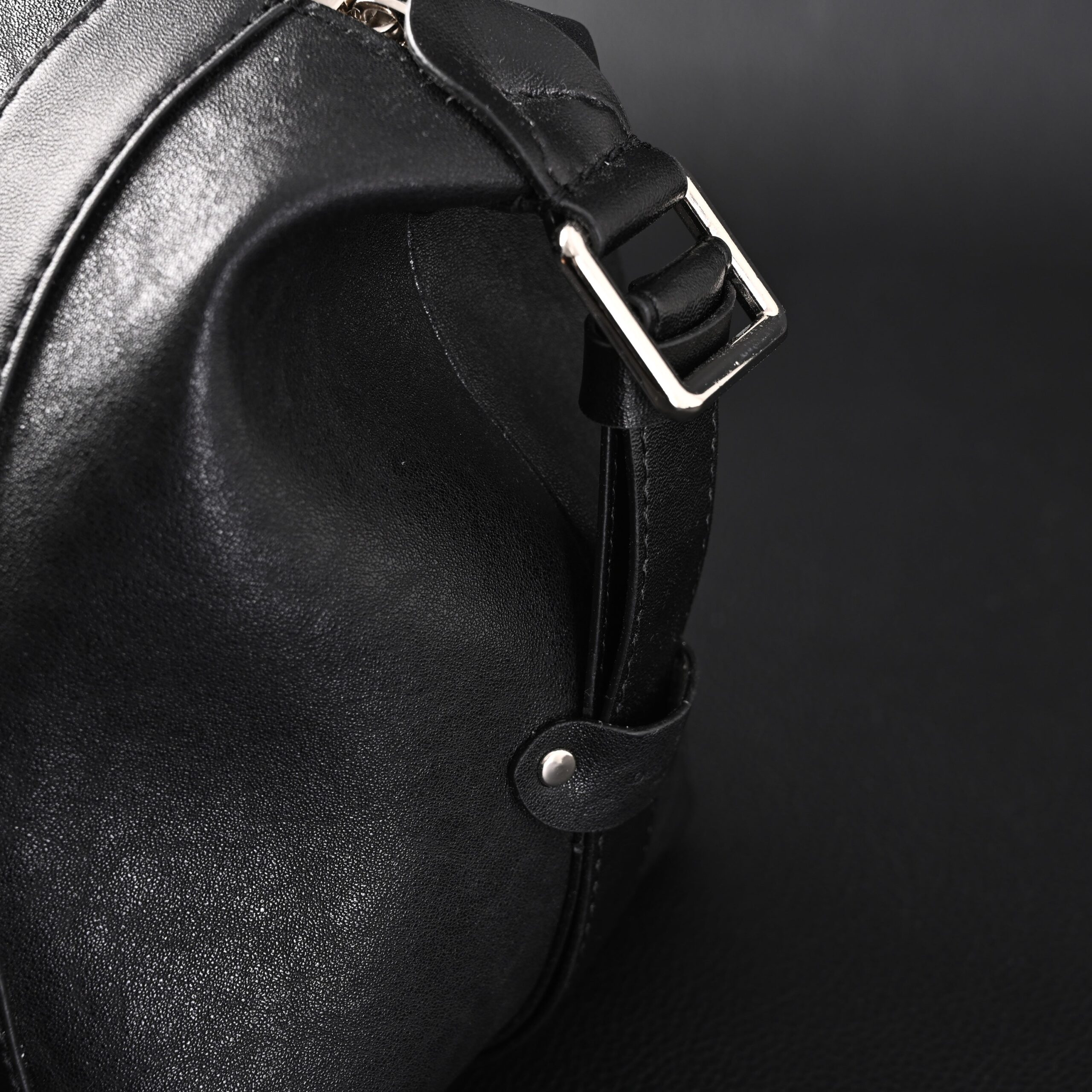 Louis Vuitton Nano Biker Bag in Black Lambskin Leather – Top Handle & Shoulder Carry (M14623) - Image 11