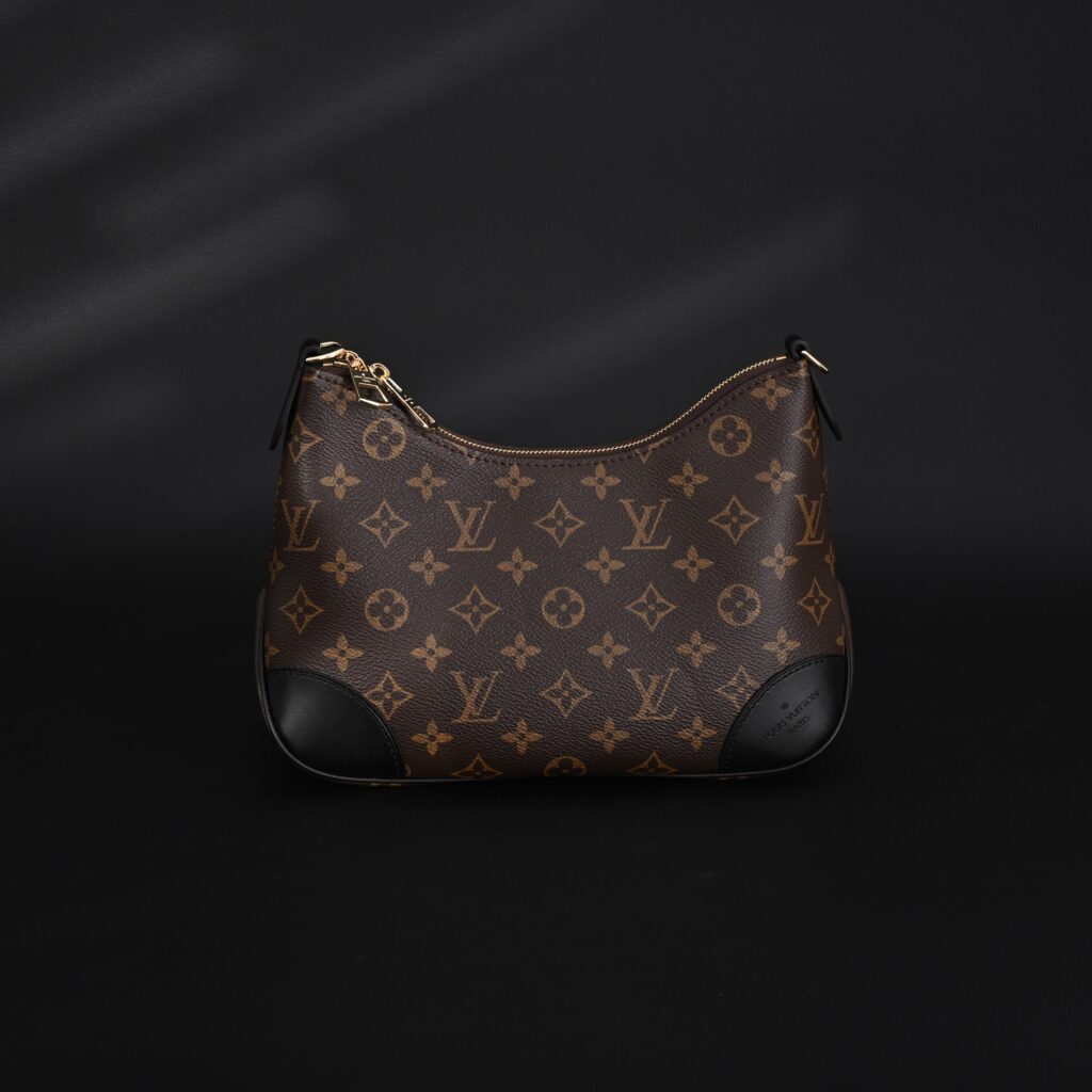 Louis Vuitton Boulogne Monogram Canvas Shoulder Bag – Classic Brown (M45831)
