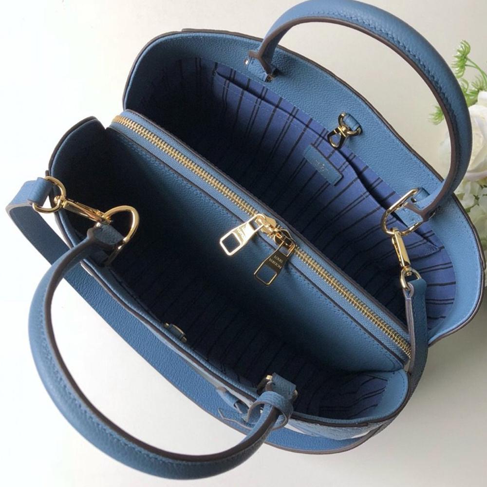 Louis Vuitton MONTAIGNE MM Blue - Image 2