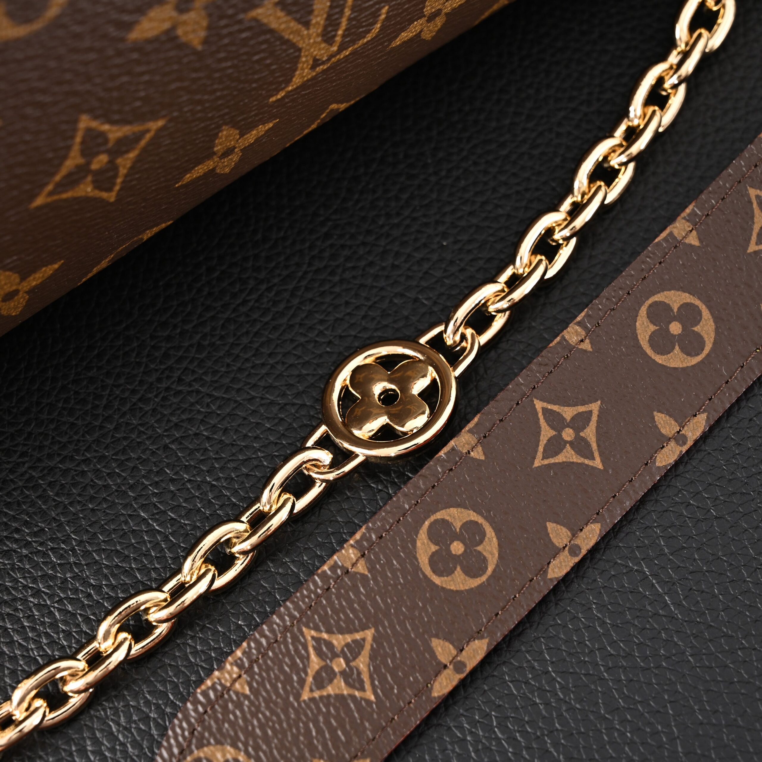 Louis Vuitton CarryAll BB Monogram Canvas Shoulder Bag – Classic Brown (M13014) - Image 14