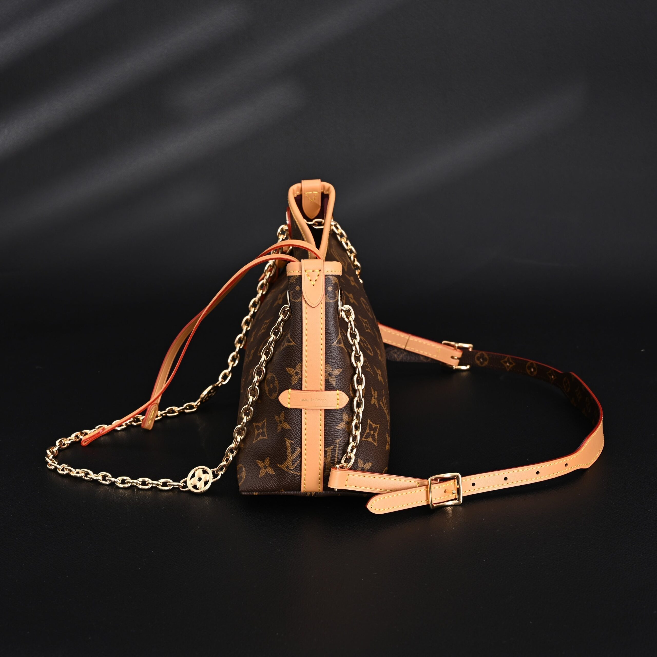 Louis Vuitton CarryAll BB Monogram Canvas Shoulder Bag – Classic Brown (M13014) - Image 2