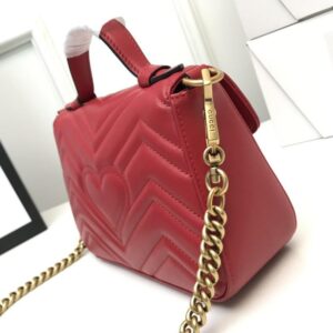 GG Marmont mini top handle bag - Image 9