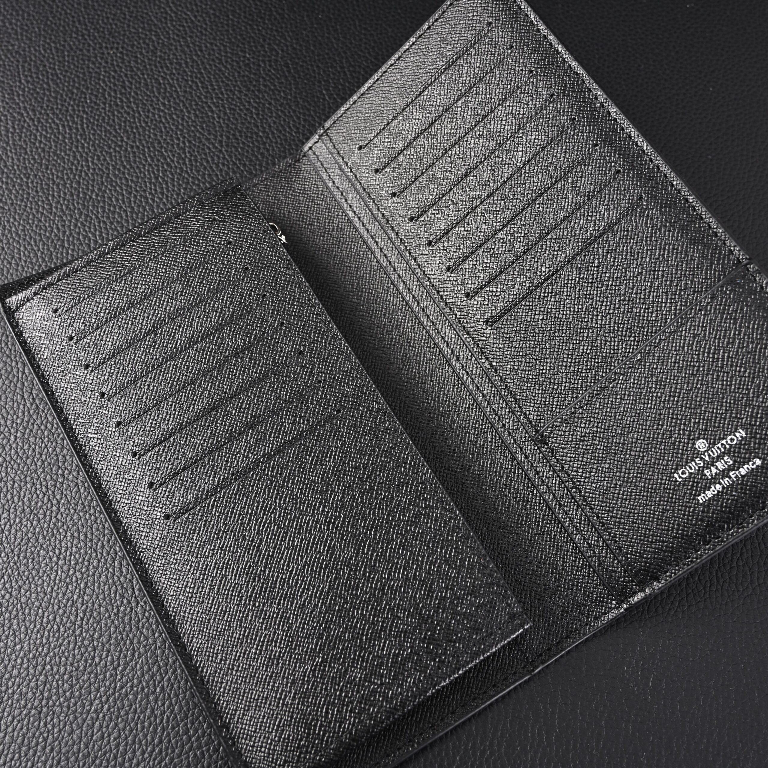 Louis Vuitton Brazza Wallet – Damier Graphite Canvas Long Bifold (N62665) - Image 2
