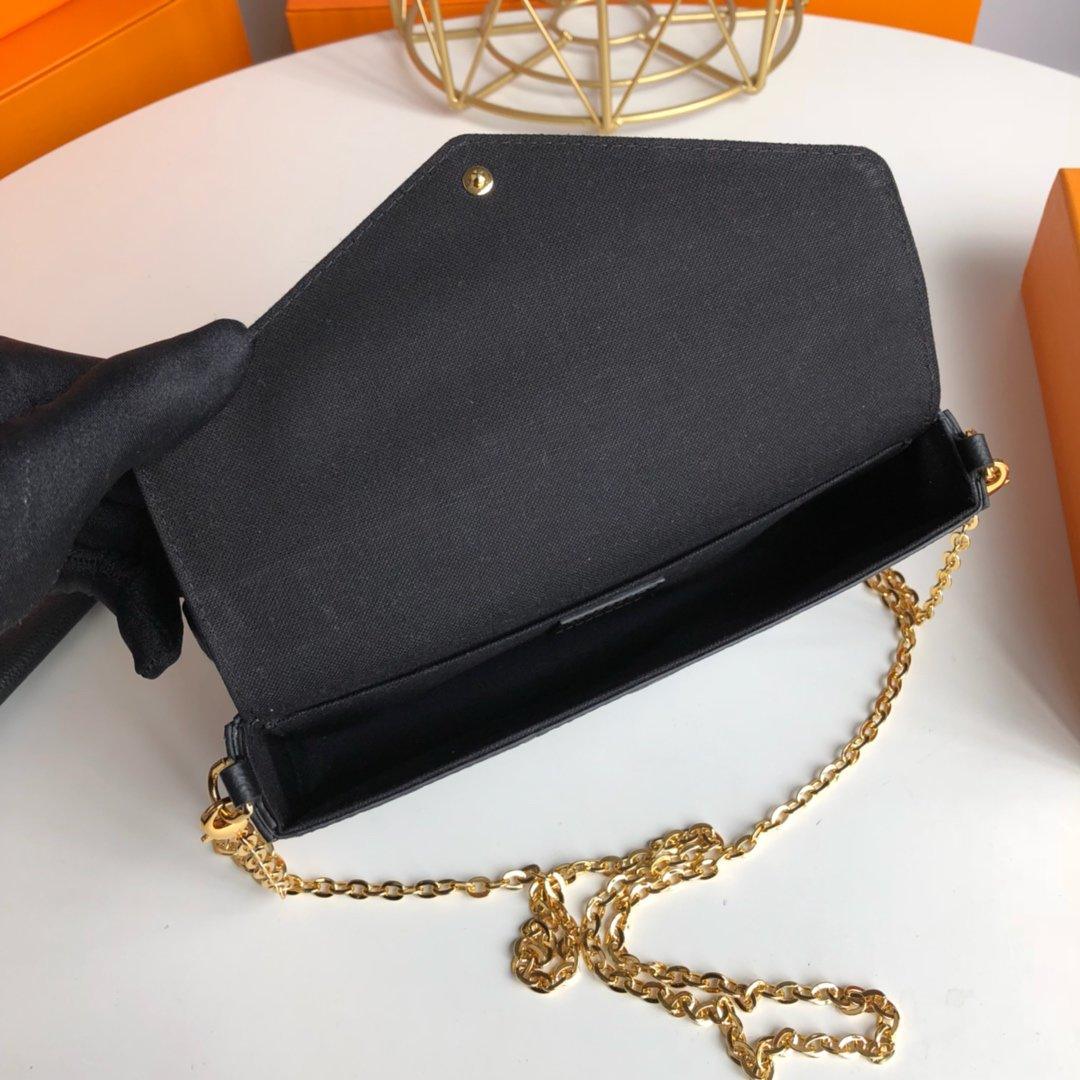 Louis Vuitton félicie pochette Black - Image 3