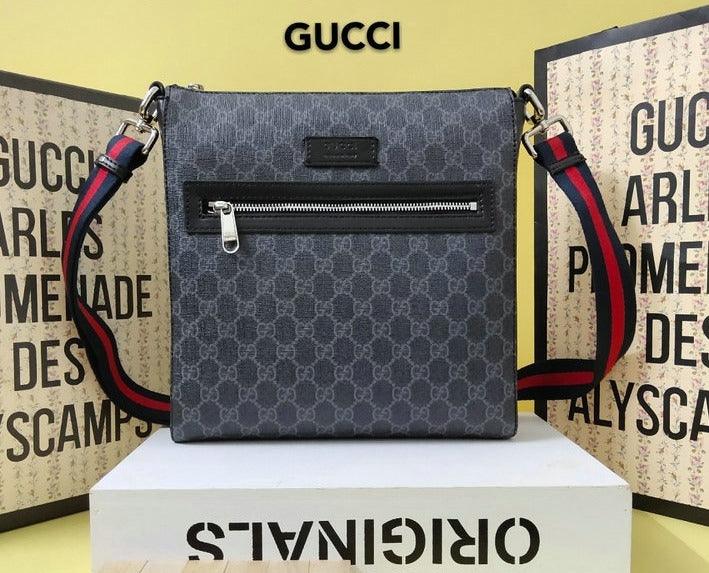 Gucci Black Messenger Bag - Image 1
