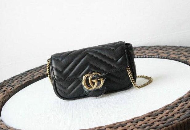 Gucci GG Marmont matelassé leather super mini bag - Image 2
