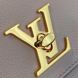 Lv Twist Chain Wallet Light Pink Grain Leather - Image 8