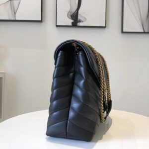 Saint Laurent YSL Loulou Small Bag - With Gold Hardware - Image 2