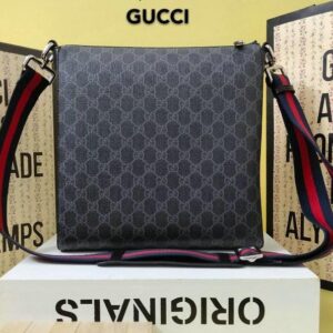 Gucci Black Messenger Bag - Image 2