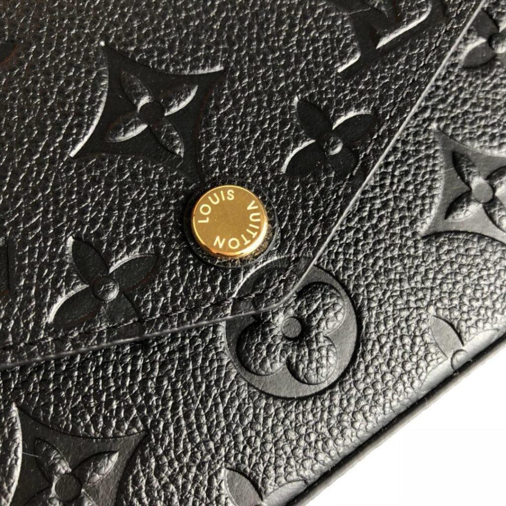 Louis Vuitton félicie pochette Black