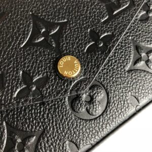 Louis Vuitton félicie pochette Black - Image 4