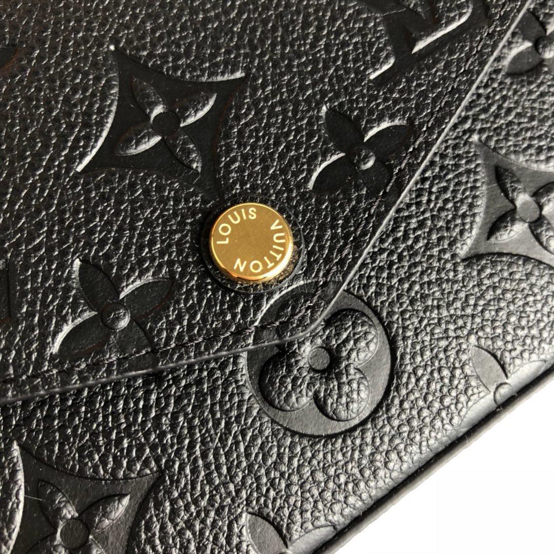 Louis Vuitton félicie pochette Black - Image 4