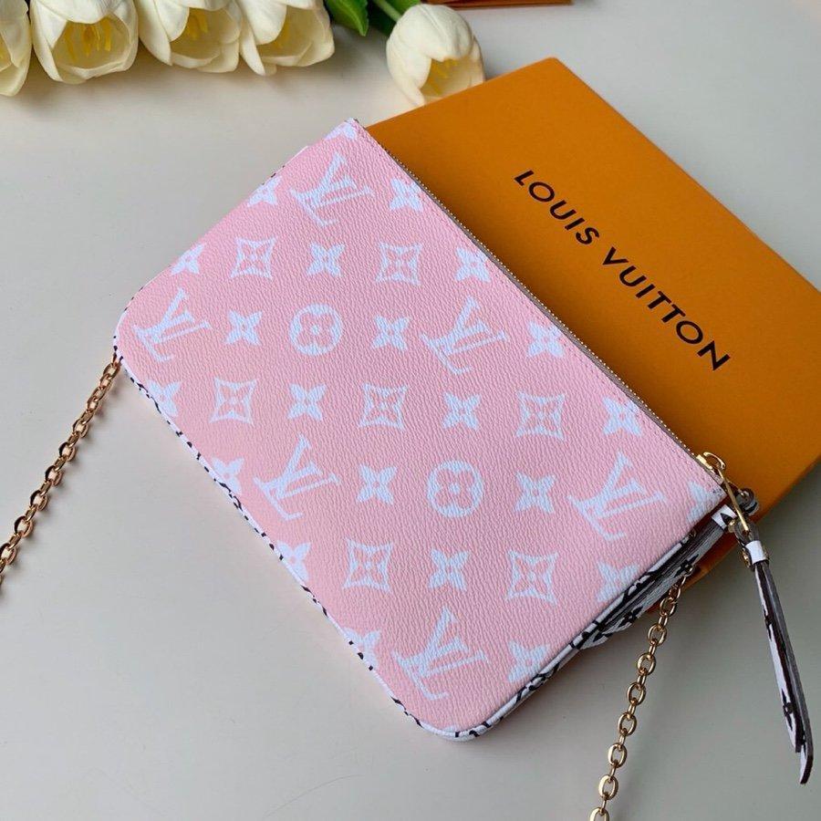 Louis Vuitton Monogram Giant Double zip pochette - Image 2