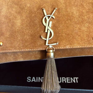 YSL Kate Medium Suede Bag With Tassel - Image 2
