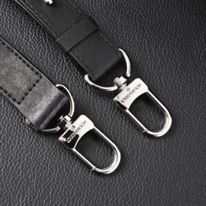 Louis Vuitton Nano Biker Bag in Black Lambskin Leather – Top Handle & Shoulder Carry (M14623) - Image 3