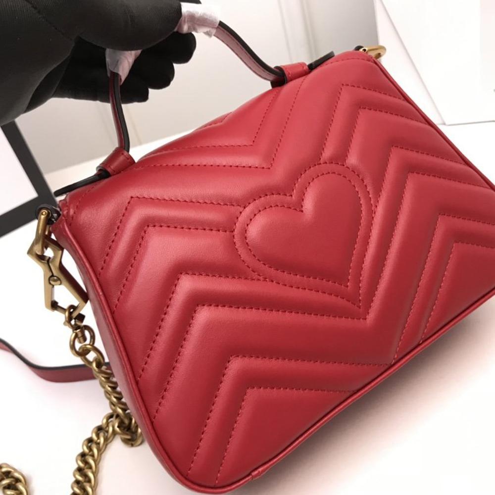 GG Marmont mini top handle bag - Image 2