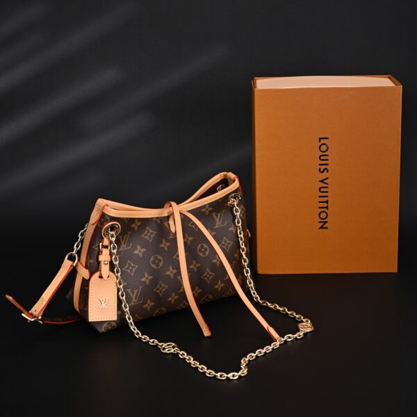 Louis Vuitton CarryAll BB Monogram Canvas Shoulder Bag – Classic Brown (M13014)