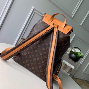 Louis Vuitton Trio Backpack Travel Bag M44658 Gold Chain Monogram LV - Image 2