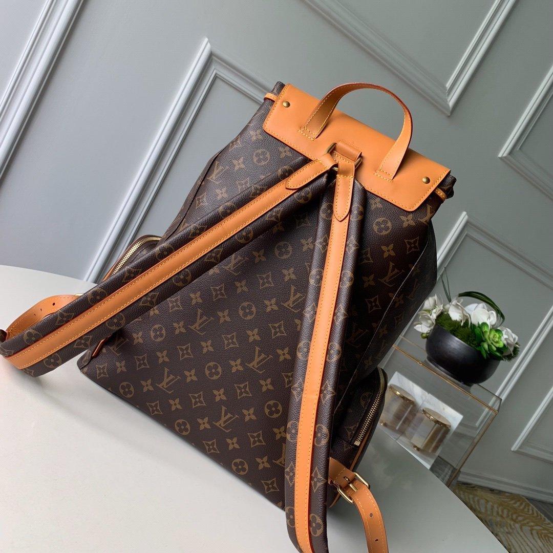 Louis Vuitton Trio Backpack Travel Bag M44658 Gold Chain Monogram LV - Image 2