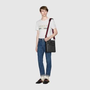 Gucci Black Messenger Bag - Image 3