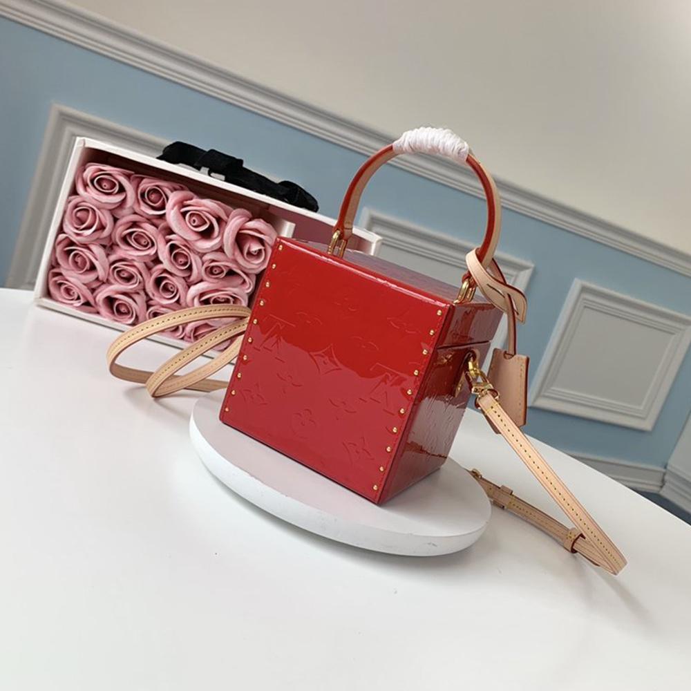 Louis Vuitton Bleeker Box Bag Red - Image 3