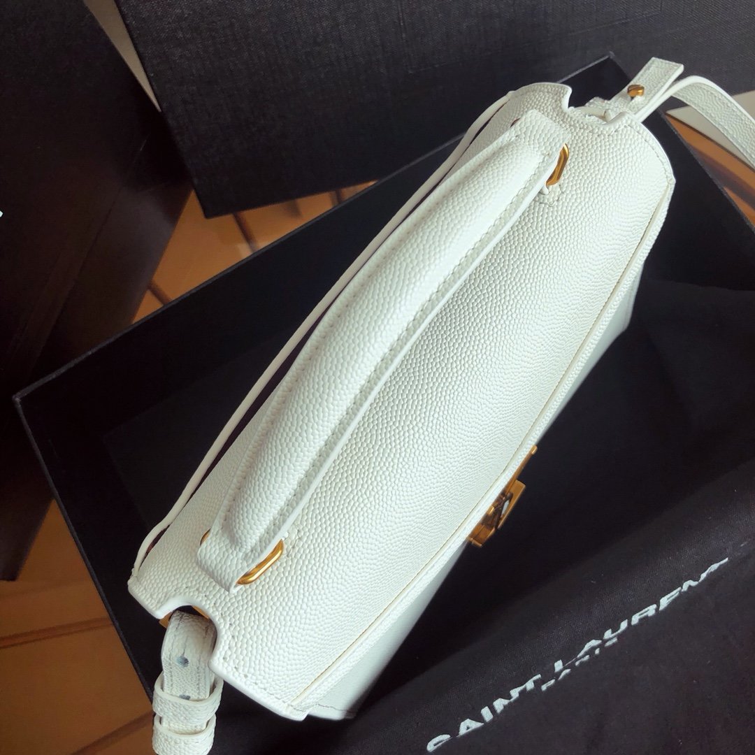 YSL Cassandra Mini Top Handle Bag - Image 8