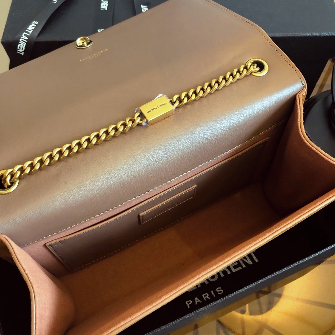 YSL Kate Medium Suede Bag With Tassel - Image 4