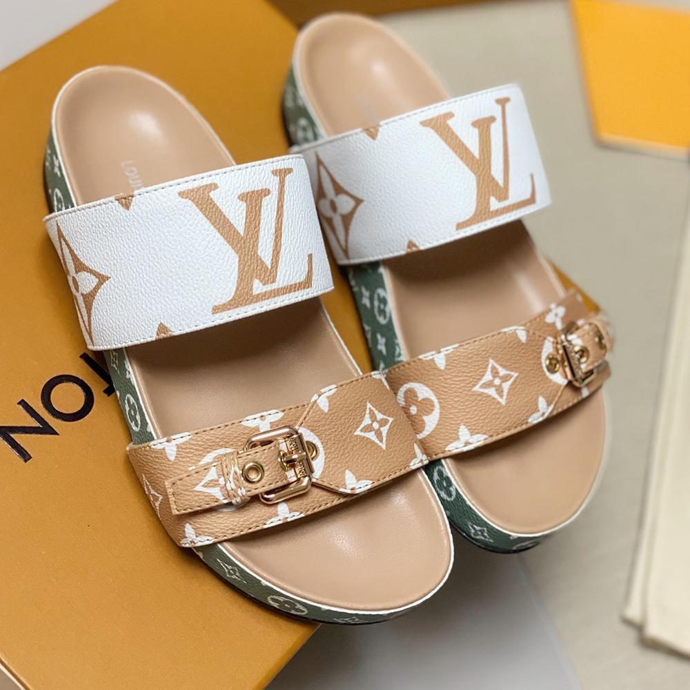 Louis Vuitton Bom dia Mule Slides Sandals - Image 1