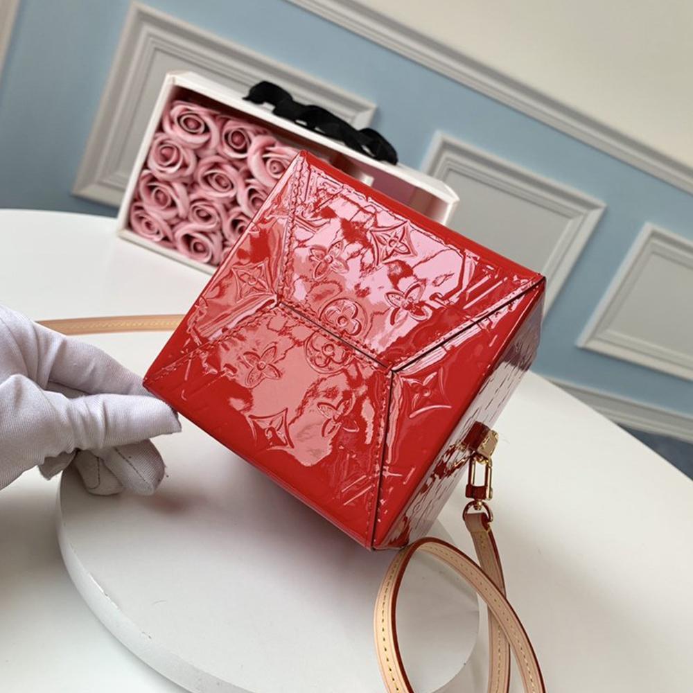 Louis Vuitton Bleeker Box Bag Red - Image 4