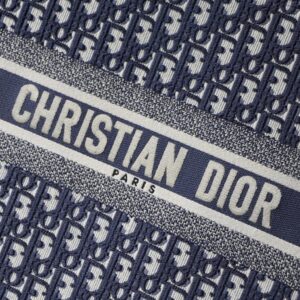 Dior Book Tote Blue - Image 9