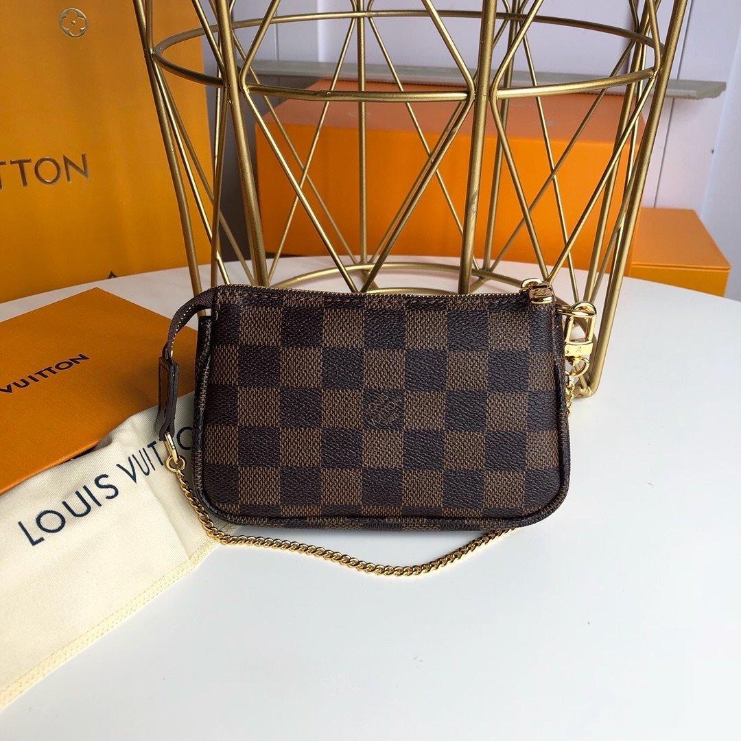 Louis Vuitton mini pochette accessoires Damier Azur - Image 1