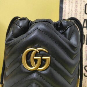 Gucci GG Marmont mini bucket bag - Image 2