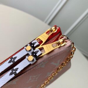 Louis Vuitton Monogram Giant Double zip pochette - Image 4