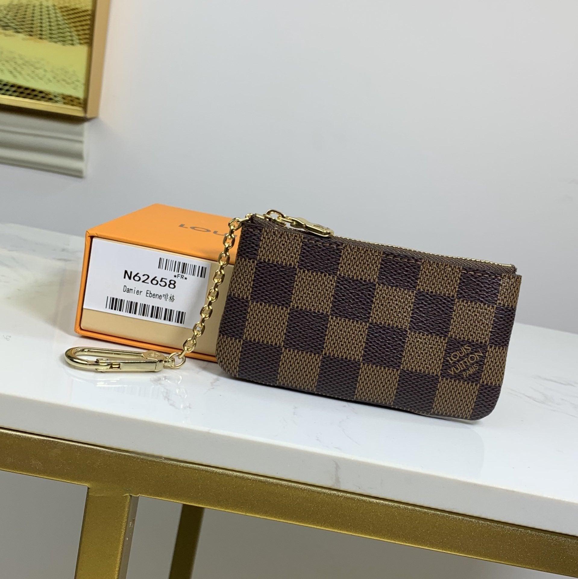 Louis Vuitton Key Pouch Damier ebene - Image 1