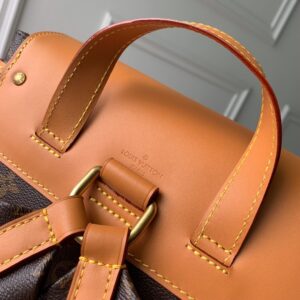 Louis Vuitton Trio Backpack Travel Bag M44658 Gold Chain Monogram LV - Image 3