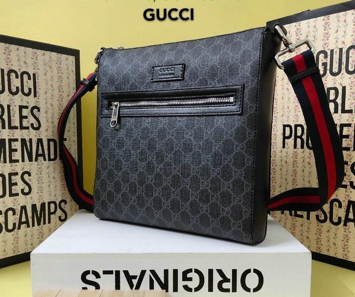 Gucci Black Messenger Bag - Image 5