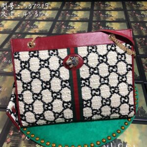 Tweed Wool Gucci Bag - Image 2