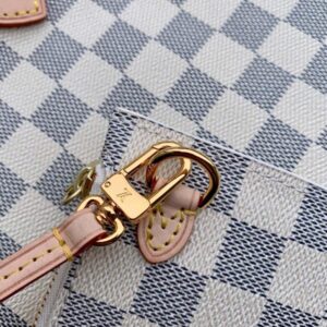 Louis vuitton NEVERFULL MM damier azur Beige - Image 2