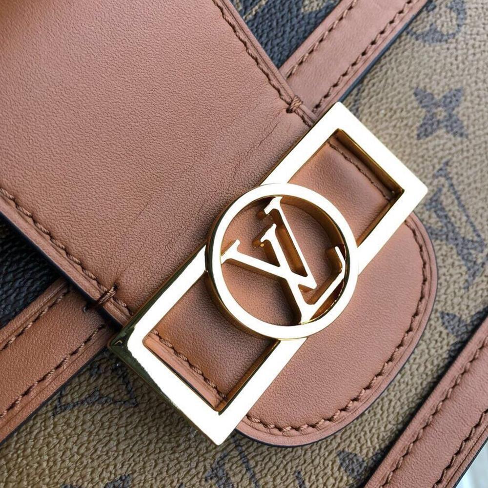 Louis Vuitton Dauphine MM - Monogram Reverse Canvas - Image 3