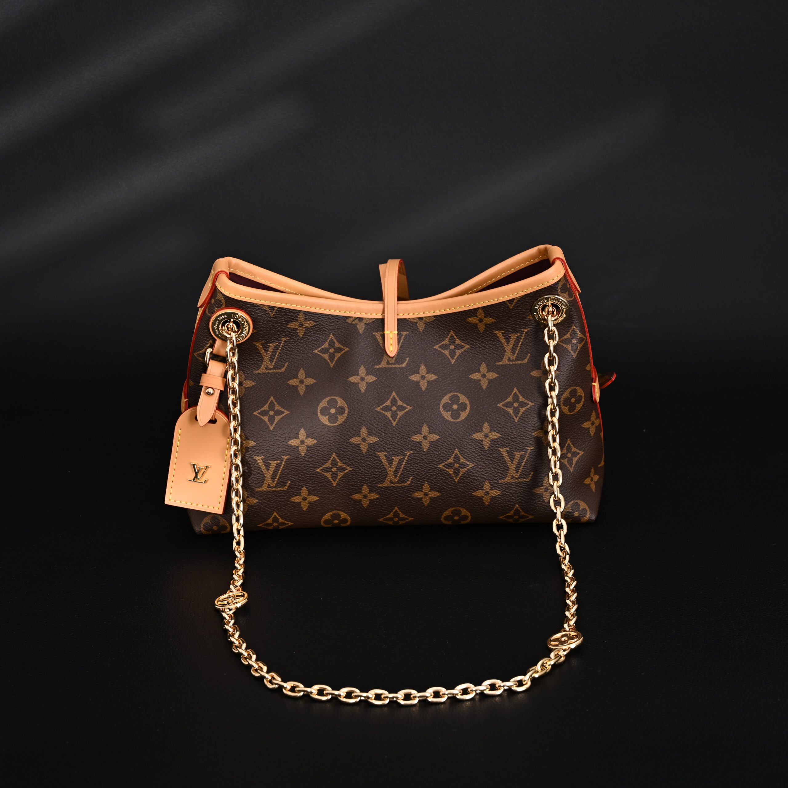 Louis Vuitton CarryAll BB Monogram Canvas Shoulder Bag – Classic Brown (M13014) - Image 9