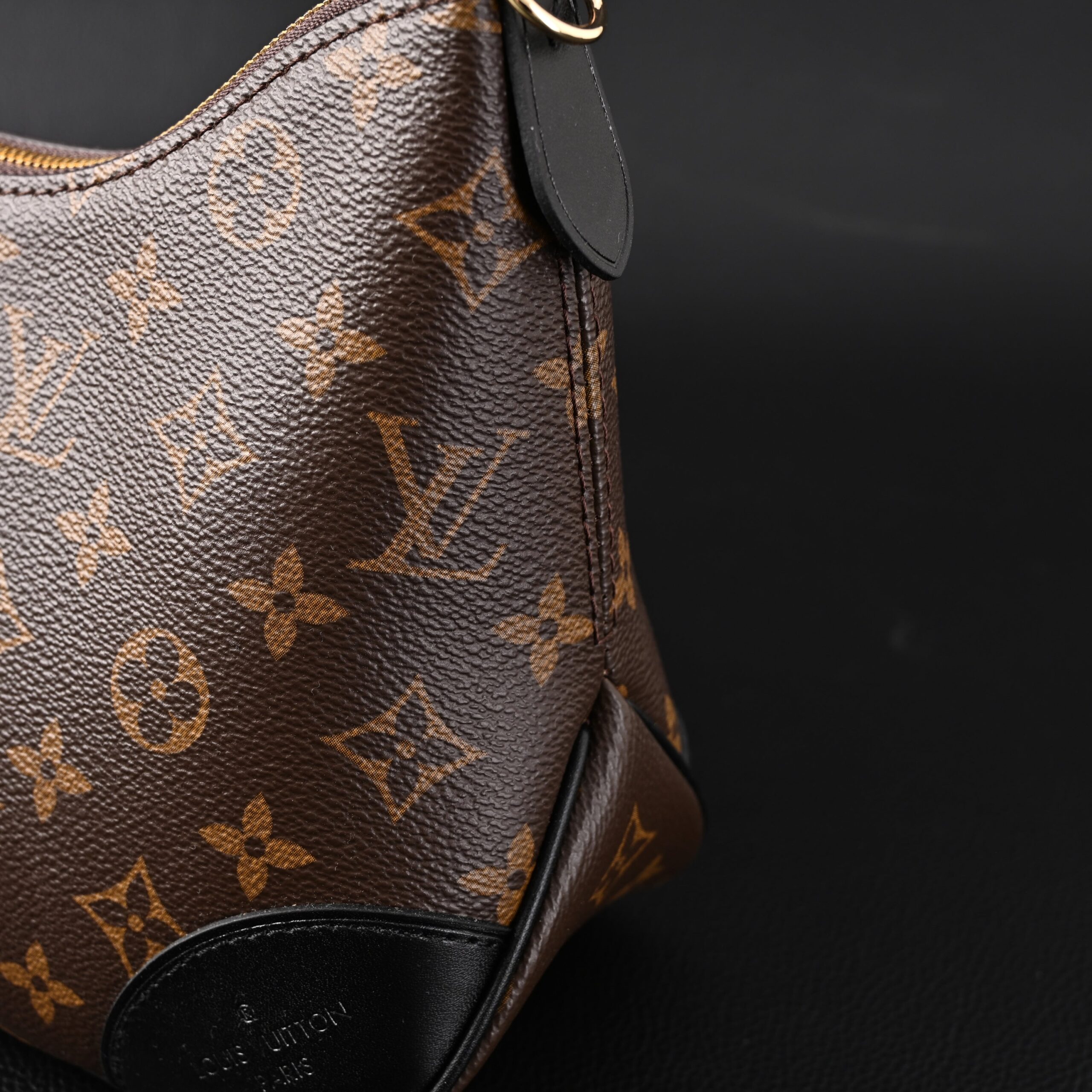 Louis Vuitton Boulogne Monogram Canvas Shoulder Bag – Classic Brown (M45831) - Image 4