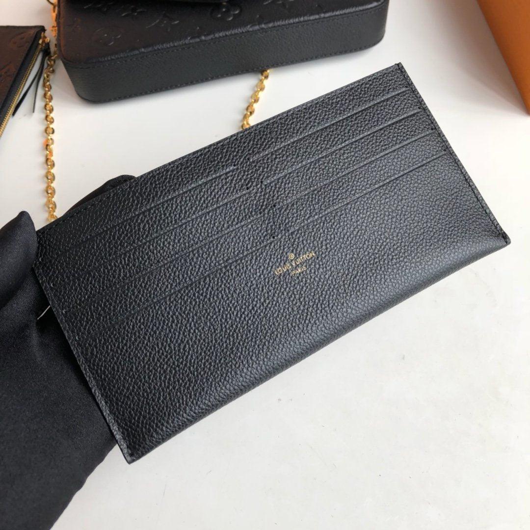 Louis Vuitton félicie pochette Black - Image 7