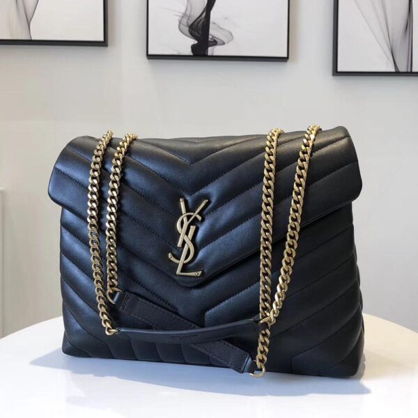 Saint Laurent YSL Loulou Small Bag - With Gold Hardware