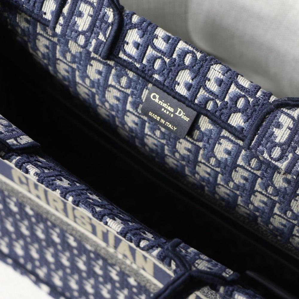 Dior Book Tote Blue - Image 2