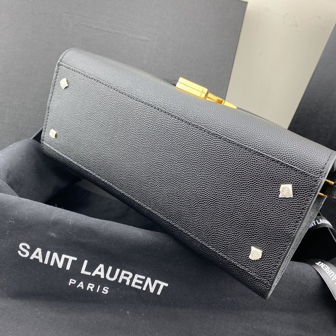 YSL Cassandra Mini Top Handle Bag - Image 5